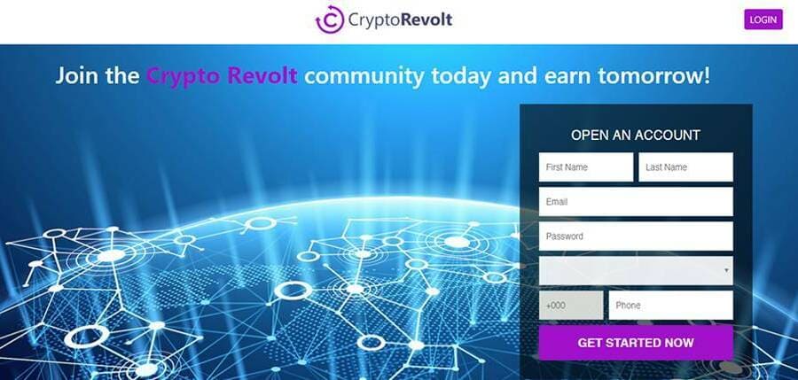 Crypto Revolt: Forum Bewertungen und Meinungen. Kontoregistrierung und Einloggen. Prüfen Sie, ob es sich nicht um einen Betrug handelt!
